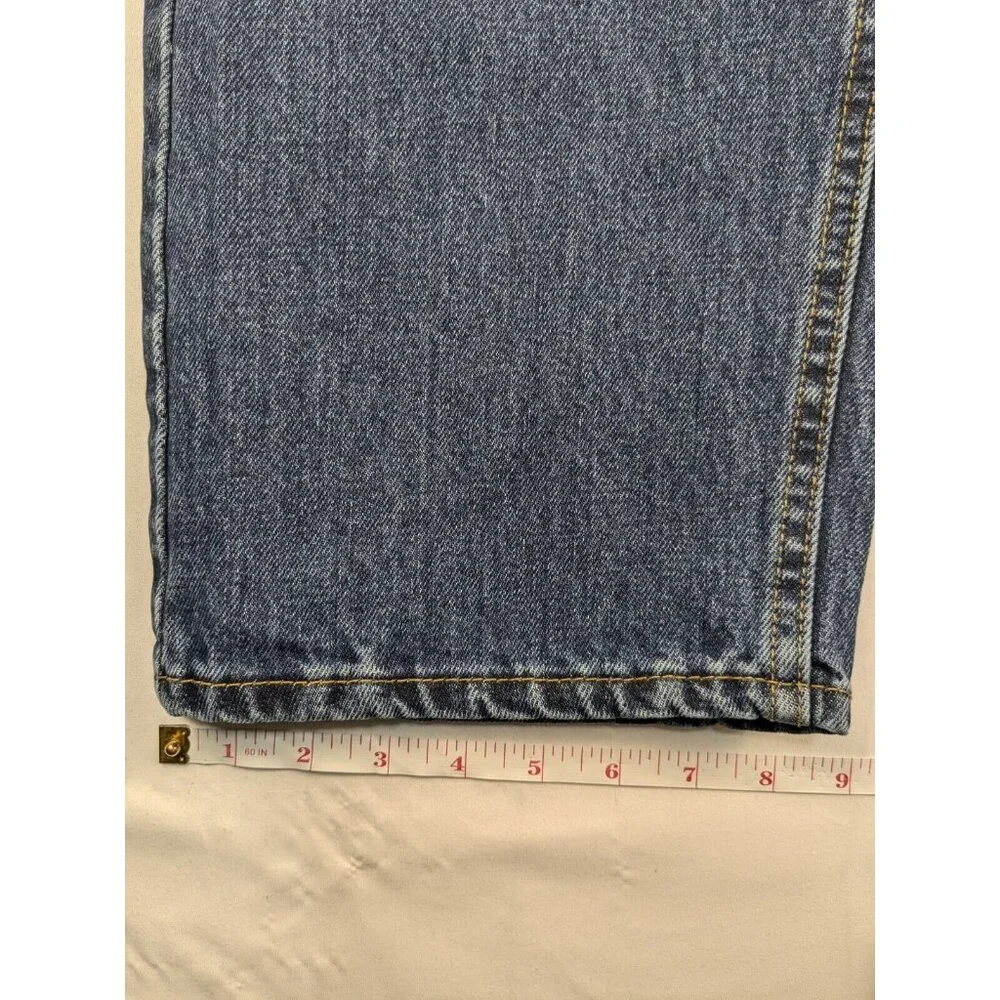Levis 505 Regular Fit Jeans Mens‎ 40x30 Blue Straight Leg Medium Wash Denim